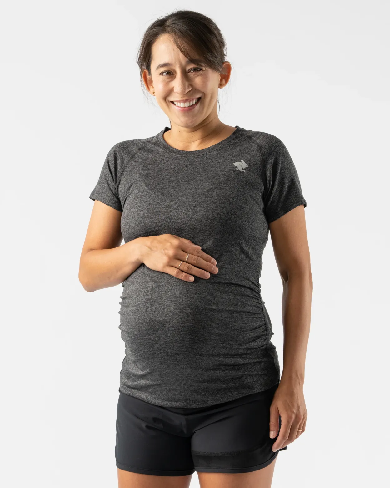 Best EZ Tee SS Maternity | Mother Runner Women Short Sleeves