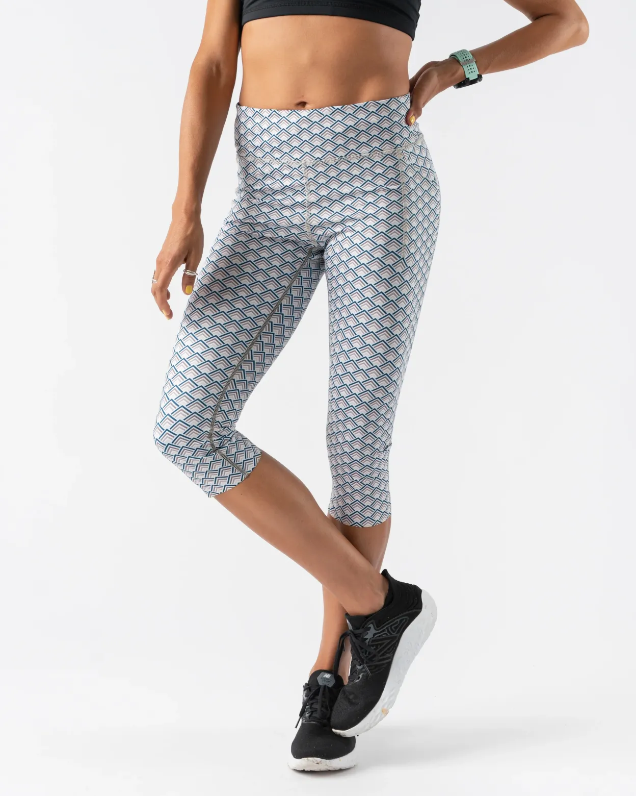 Fashion Speed Capris Women Tights