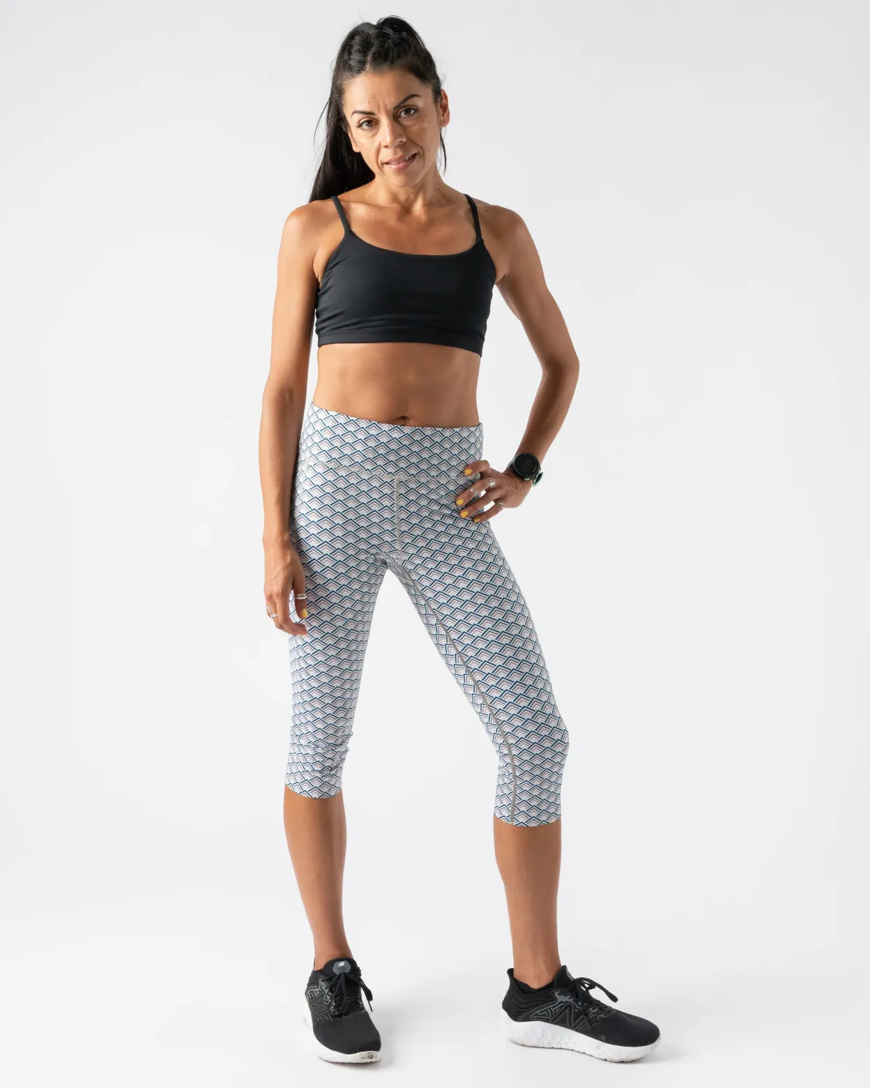 Fashion Speed Capris Women Tights